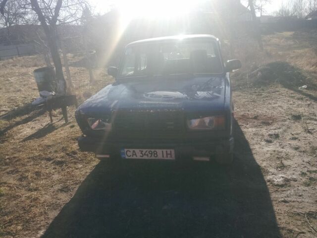 Синий ВАЗ 2107, объемом двигателя 1.3 л и пробегом 1 тыс. км за 384 $, фото 1 на Automoto.ua