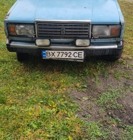 Синий ВАЗ 2107, объемом двигателя 1.5 л и пробегом 289 тыс. км за 770 $, фото 1 на Automoto.ua