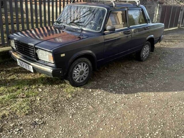 Синий ВАЗ 2107, объемом двигателя 0 л и пробегом 12 тыс. км за 716 $, фото 1 на Automoto.ua