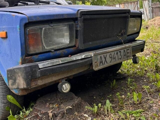 Синий ВАЗ 2107, объемом двигателя 0 л и пробегом 250 тыс. км за 456 $, фото 1 на Automoto.ua