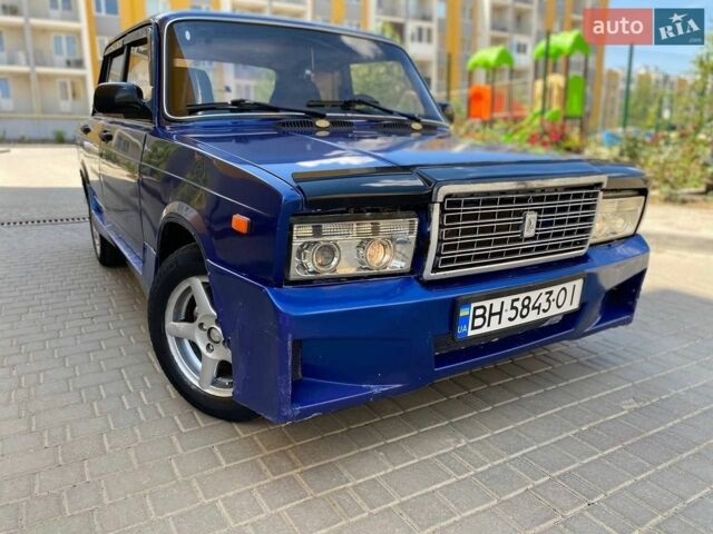Синий ВАЗ 2107, объемом двигателя 1.45 л и пробегом 115 тыс. км за 1150 $, фото 1 на Automoto.ua