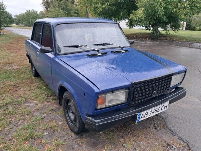 Синий ВАЗ 2107, объемом двигателя 1.3 л и пробегом 100 тыс. км за 486 $, фото 1 на Automoto.ua