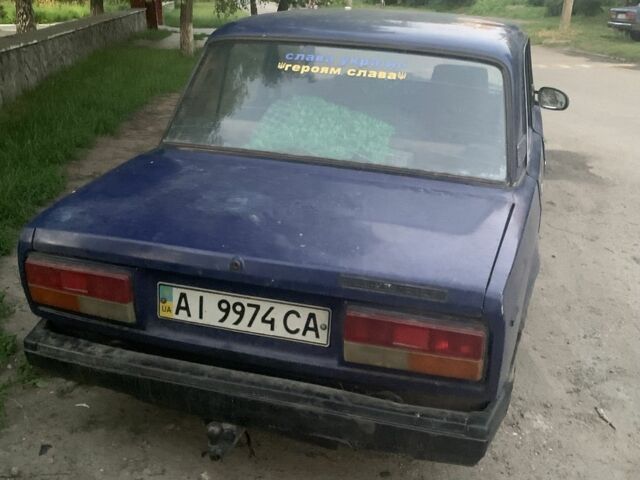 Синий ВАЗ 2107, объемом двигателя 1.3 л и пробегом 30 тыс. км за 224 $, фото 1 на Automoto.ua
