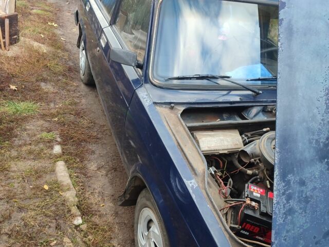 Синий ВАЗ 2107, объемом двигателя 1.3 л и пробегом 55 тыс. км за 652 $, фото 1 на Automoto.ua