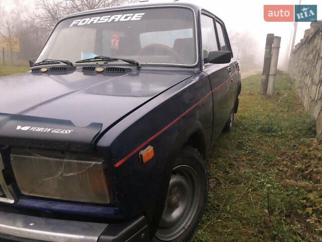 Синий ВАЗ 2107, объемом двигателя 0 л и пробегом 256 тыс. км за 450 $, фото 1 на Automoto.ua