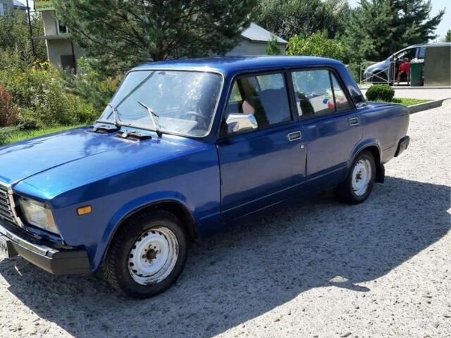 Синій ВАЗ 2107, об'ємом двигуна 1.3 л та пробігом 100 тис. км за 550 $, фото 1 на Automoto.ua