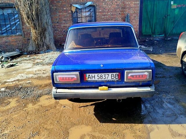Синій ВАЗ 2107, об'ємом двигуна 1.3 л та пробігом 0 тис. км за 680 $, фото 1 на Automoto.ua