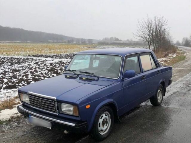 Синій ВАЗ 2107, об'ємом двигуна 1.3 л та пробігом 200 тис. км за 600 $, фото 1 на Automoto.ua