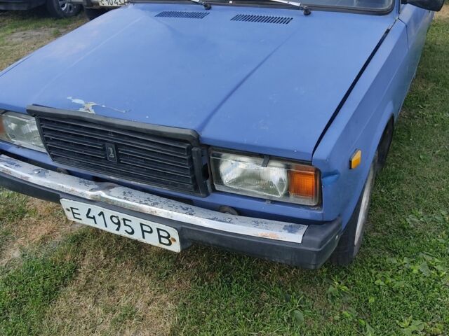 Синій ВАЗ 2107, об'ємом двигуна 0 л та пробігом 400 тис. км за 225 $, фото 1 на Automoto.ua