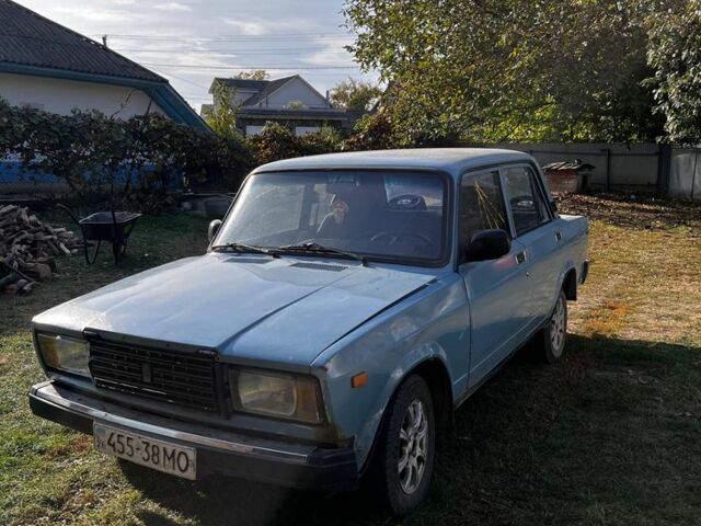 Синий ВАЗ 2107, объемом двигателя 1.3 л и пробегом 50 тыс. км за 601 $, фото 1 на Automoto.ua
