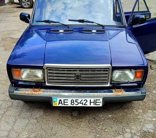 Синий ВАЗ 2107, объемом двигателя 1.5 л и пробегом 45 тыс. км за 900 $, фото 1 на Automoto.ua