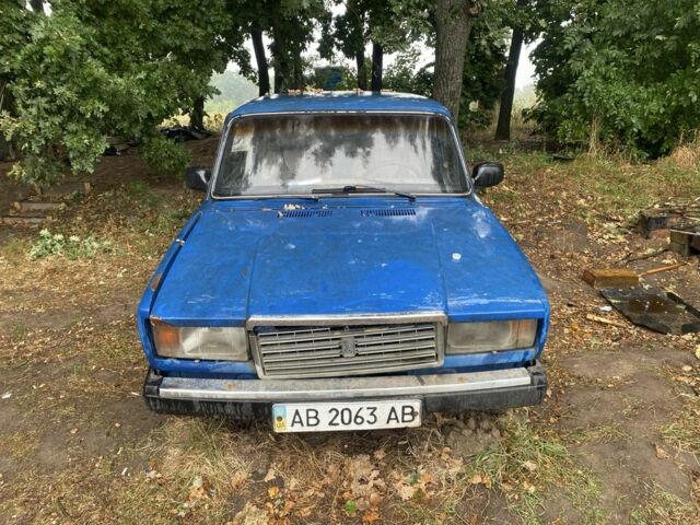 Синий ВАЗ 2107, объемом двигателя 1.6 л и пробегом 25 тыс. км за 550 $, фото 1 на Automoto.ua