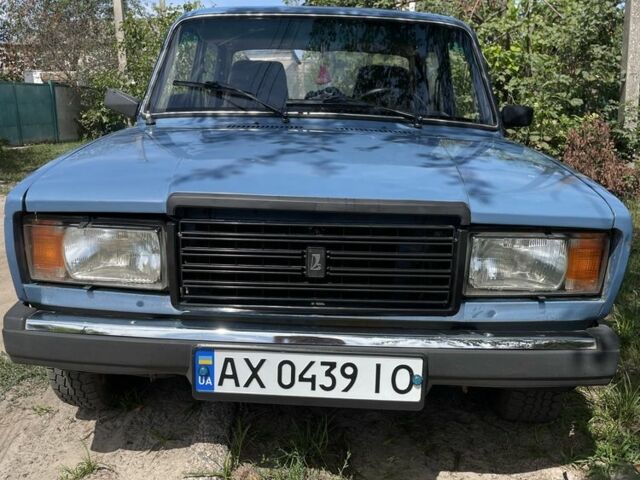 Синий ВАЗ 2107, объемом двигателя 1.6 л и пробегом 300 тыс. км за 899 $, фото 1 на Automoto.ua