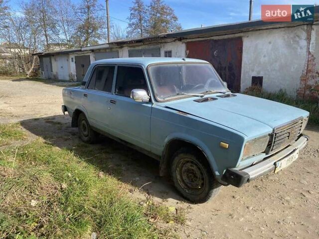 Синий ВАЗ 2107, объемом двигателя 1.3 л и пробегом 111 тыс. км за 285 $, фото 1 на Automoto.ua