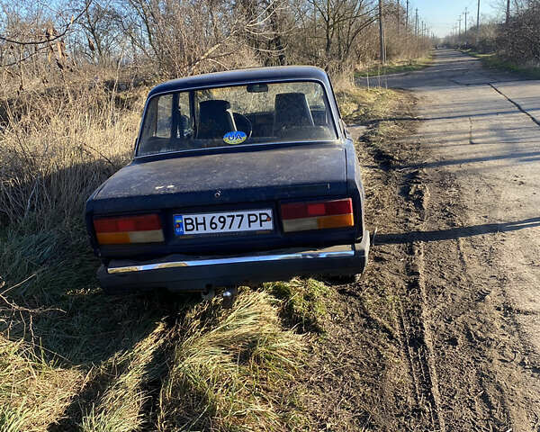 Синий ВАЗ 2107, объемом двигателя 1.6 л и пробегом 70 тыс. км за 400 $, фото 1 на Automoto.ua