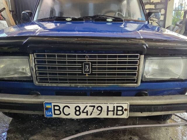 Синий ВАЗ 2107, объемом двигателя 1.5 л и пробегом 38 тыс. км за 604 $, фото 1 на Automoto.ua
