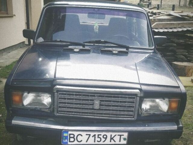 Синій ВАЗ 2107, об'ємом двигуна 1.5 л та пробігом 170 тис. км за 890 $, фото 1 на Automoto.ua