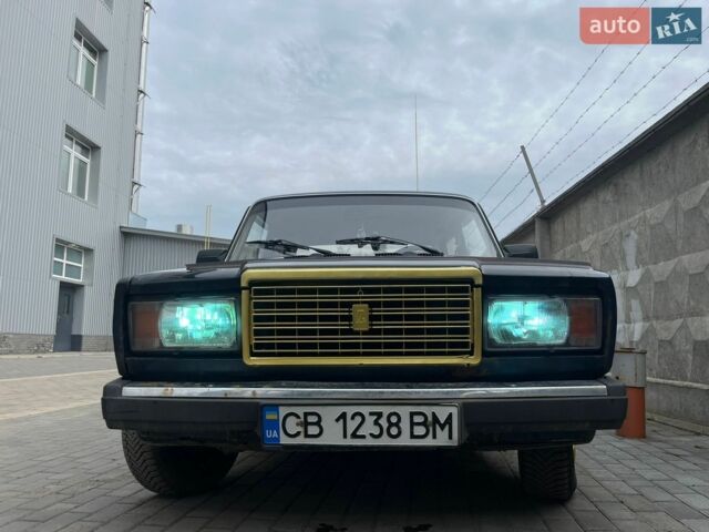 Синий ВАЗ 2107, объемом двигателя 1.45 л и пробегом 86 тыс. км за 600 $, фото 1 на Automoto.ua