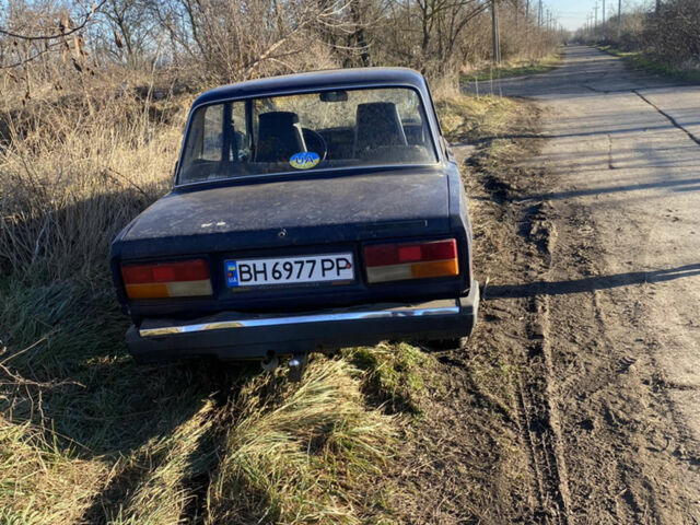 Синий ВАЗ 2107, объемом двигателя 1.6 л и пробегом 70 тыс. км за 400 $, фото 1 на Automoto.ua