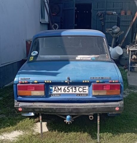 Синий ВАЗ 2107, объемом двигателя 1.5 л и пробегом 180 тыс. км за 750 $, фото 1 на Automoto.ua