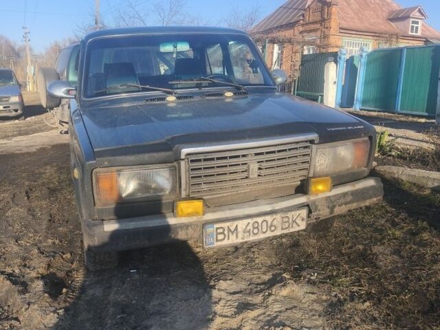 Синий ВАЗ 2107, объемом двигателя 0 л и пробегом 123 тыс. км за 502 $, фото 1 на Automoto.ua