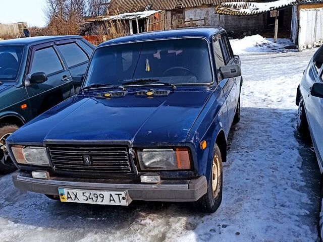 Синий ВАЗ 2107, объемом двигателя 1.5 л и пробегом 0 тыс. км за 515 $, фото 1 на Automoto.ua