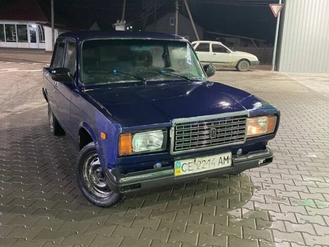 Синій ВАЗ 2107, об'ємом двигуна 1.5 л та пробігом 300 тис. км за 402 $, фото 1 на Automoto.ua