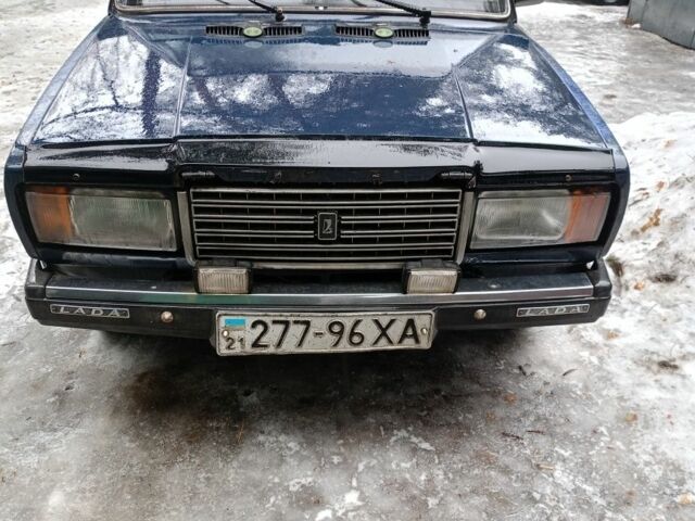 Синий ВАЗ 2107, объемом двигателя 0 л и пробегом 20 тыс. км за 399 $, фото 1 на Automoto.ua