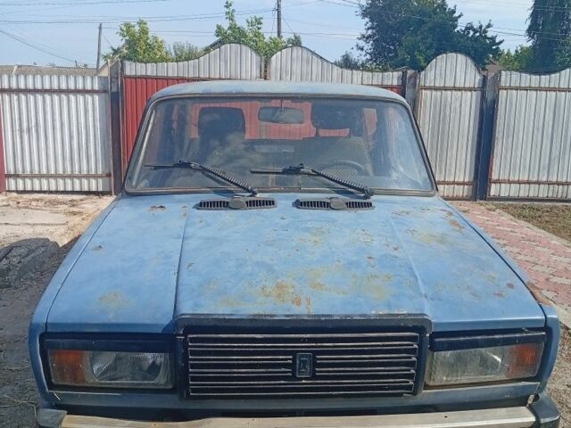 Синій ВАЗ 2107, об'ємом двигуна 0 л та пробігом 1000 тис. км за 112 $, фото 1 на Automoto.ua
