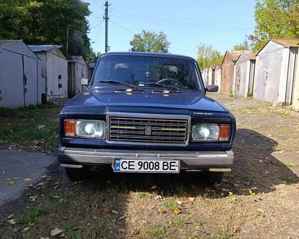Синий ВАЗ 2107, объемом двигателя 1.5 л и пробегом 100 тыс. км за 1350 $, фото 1 на Automoto.ua