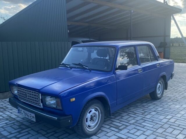 Синій ВАЗ 2107, об'ємом двигуна 1.5 л та пробігом 170 тис. км за 1202 $, фото 1 на Automoto.ua