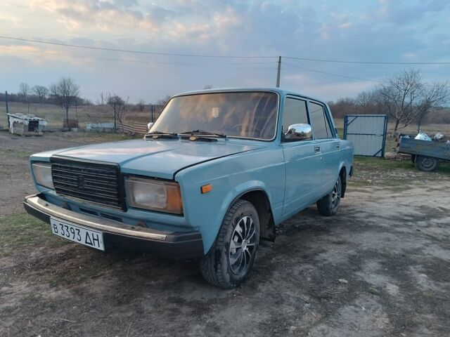 Синій ВАЗ 2107, об'ємом двигуна 1.6 л та пробігом 28 тис. км за 785 $, фото 1 на Automoto.ua