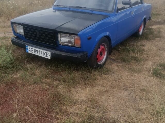 Синий ВАЗ 2107, объемом двигателя 1.6 л и пробегом 123 тыс. км за 674 $, фото 1 на Automoto.ua