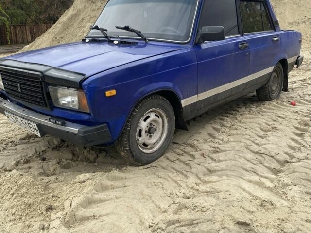 Синий ВАЗ 2107, объемом двигателя 1.5 л и пробегом 88 тыс. км за 646 $, фото 1 на Automoto.ua