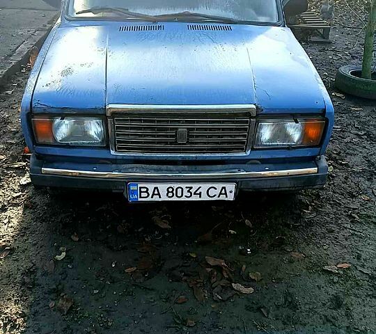 Синий ВАЗ 2107, объемом двигателя 1.6 л и пробегом 100 тыс. км за 550 $, фото 1 на Automoto.ua