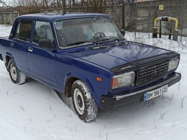 Синий ВАЗ 2107, объемом двигателя 0 л и пробегом 30 тыс. км за 600 $, фото 1 на Automoto.ua