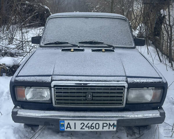 Синий ВАЗ 2107, объемом двигателя 1.6 л и пробегом 113 тыс. км за 600 $, фото 1 на Automoto.ua