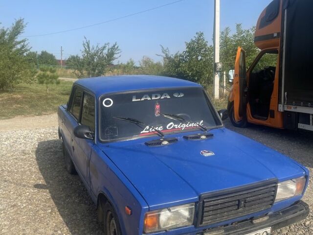 Синій ВАЗ 2107, об'ємом двигуна 1.5 л та пробігом 1000 тис. км за 559 $, фото 1 на Automoto.ua