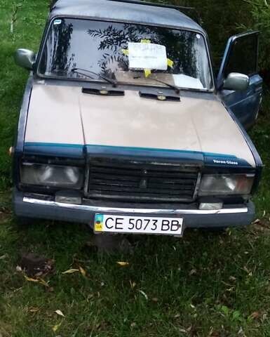 Синій ВАЗ 2107, об'ємом двигуна 1.5 л та пробігом 201 тис. км за 550 $, фото 1 на Automoto.ua