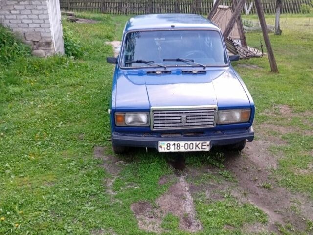 Синий ВАЗ 2107, объемом двигателя 0 л и пробегом 90 тыс. км за 224 $, фото 1 на Automoto.ua