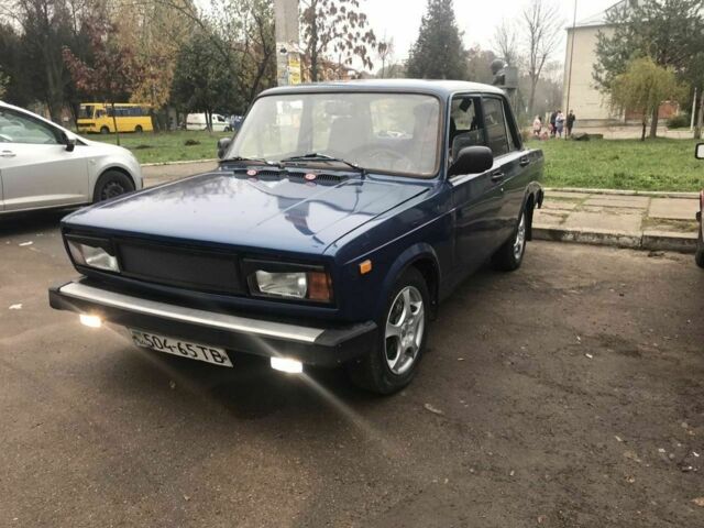 Синий ВАЗ 2107, объемом двигателя 0 л и пробегом 75 тыс. км за 850 $, фото 1 на Automoto.ua