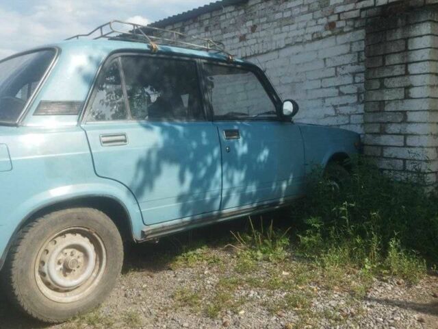 Синий ВАЗ 2107, объемом двигателя 1.5 л и пробегом 41 тыс. км за 672 $, фото 1 на Automoto.ua