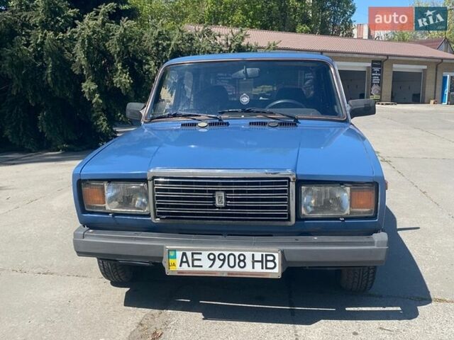 Синий ВАЗ 2107, объемом двигателя 1.45 л и пробегом 240 тыс. км за 1000 $, фото 1 на Automoto.ua