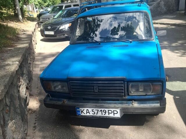 Синий ВАЗ 2107, объемом двигателя 1.5 л и пробегом 100 тыс. км за 535 $, фото 1 на Automoto.ua