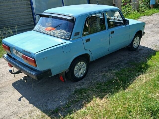 Синий ВАЗ 2107, объемом двигателя 1.5 л и пробегом 98 тыс. км за 559 $, фото 1 на Automoto.ua