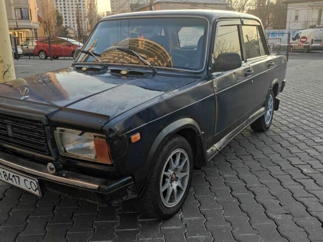 Синий ВАЗ 2107, объемом двигателя 1.5 л и пробегом 100 тыс. км за 850 $, фото 1 на Automoto.ua