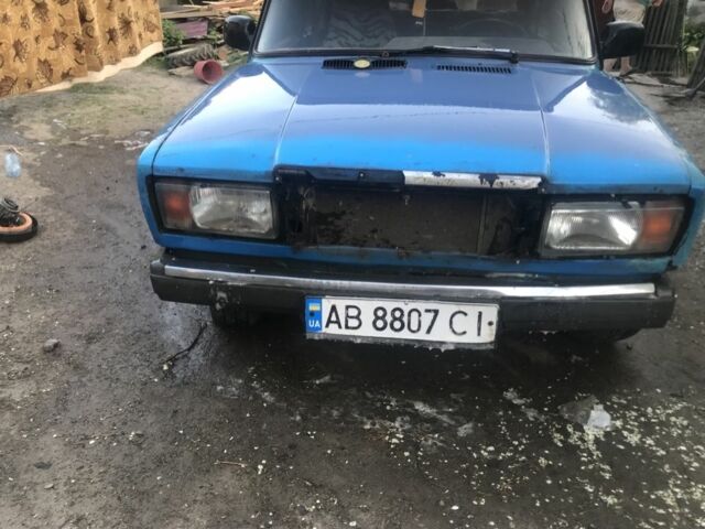 Синий ВАЗ 2107, объемом двигателя 1.5 л и пробегом 3 тыс. км за 18000 $, фото 1 на Automoto.ua
