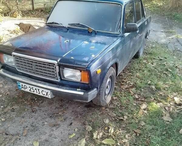 Синий ВАЗ 2107, объемом двигателя 1.6 л и пробегом 900 тыс. км за 775 $, фото 1 на Automoto.ua