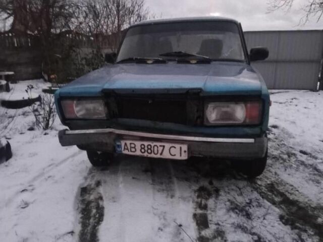 Синий ВАЗ 2107, объемом двигателя 1.5 л и пробегом 66 тыс. км за 214 $, фото 1 на Automoto.ua