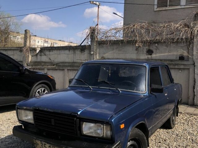 Синий ВАЗ 2107, объемом двигателя 1.5 л и пробегом 3 тыс. км за 700 $, фото 1 на Automoto.ua